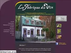 Sites similar to fabriqueduvin.com