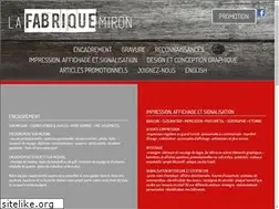 Sites similar to fabriquemiron.com