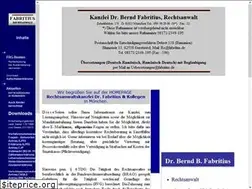 Sites similar to fabritius.de
