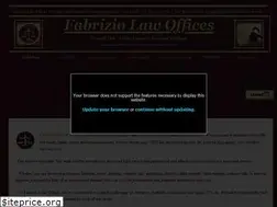 Sites similar to fabriziolaw.com
