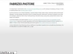 Sites similar to fabriziopastore.com