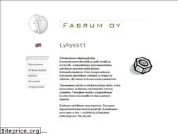 Sites similar to fabrum.com