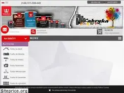 Sites similar to fabrykabarwy.pl