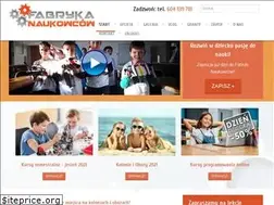 Sites similar to fabrykanaukowcow.pl