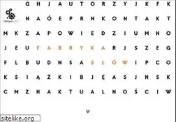 Sites similar to fabrykaslow.com.pl