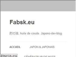 Sites similar to fabsk.eu