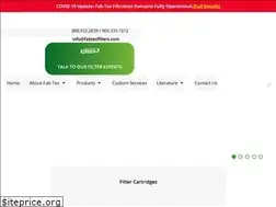 Sites similar to fabtexfilters.com
