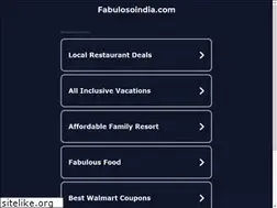 Sites similar to fabulosoindia.com