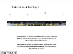 Sites similar to fabulousandbaroque.com