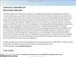 Sites similar to fabulousarmadillos.com