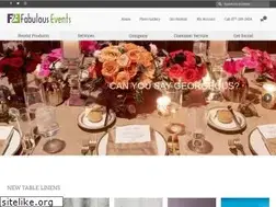 Sites similar to fabulousevents.info