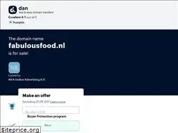 Sites similar to fabulousfood.nl