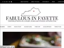 Sites similar to fabulousinfayette.com