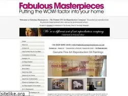 Sites similar to fabulousmasterpieces.co.uk
