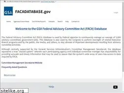 Sites similar to facadatabase.gov