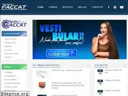 Sites similar to faccat.com.br