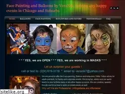 Sites similar to faceartandballoons.com