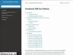 Sites similar to facebook-sdk.readthedocs.io