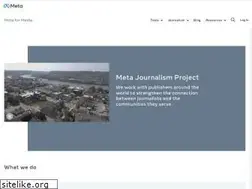 Sites similar to facebookjournalismproject.com