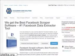Sites similar to facebookscraper.com
