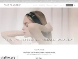Sites similar to facefoundrie.com