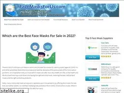 Sites similar to facemasksforus.com