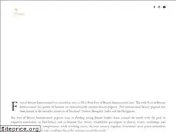 Sites similar to faceofbeautyinternational.com