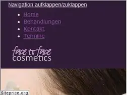 Sites similar to facetofacecosmetics.de