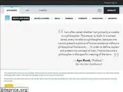 Sites similar to facetsofaynrand.com