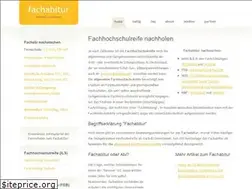 Sites similar to fachabitur-nachholen.de
