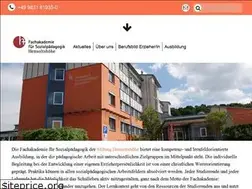 Sites similar to fachakademie-hensoltshoehe.de