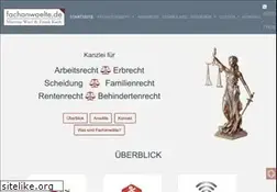 Sites similar to fachanwaelte.de