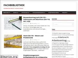 Sites similar to fachbibliothek.ch