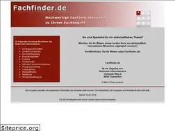 Sites similar to fachfinder.de
