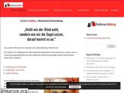 Sites similar to fachforum-mobbing.de