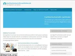 Sites similar to fachhochschulreife-nachholen.de