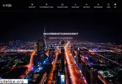 Sites similar to fachuebersetzungsdienst.com