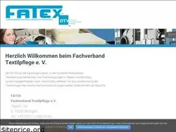 Sites similar to fachverband-textilpflege.de