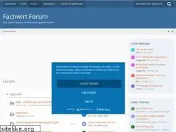 Sites similar to fachwirt-forum.de
