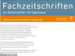 Sites similar to fachzeitschriften-religion.de