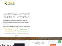 Sites similar to facilalimentos.com.br