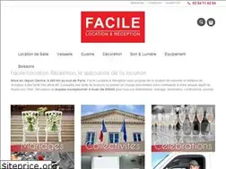 Sites similar to facile-location-reception.com