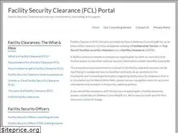 Sites similar to facility-clearance.com