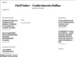 Sites similar to facilsaber.com.br