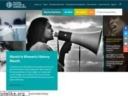 Sites similar to facinghistory.org