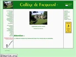 Sites similar to facqueval.be