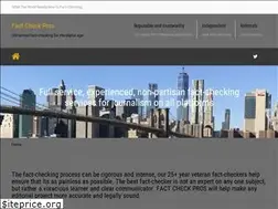 Sites similar to factcheckpros.com