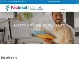 Sites similar to factesol.pe