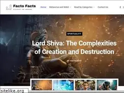 Sites similar to facto-facts.com