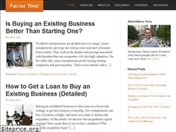 Sites similar to factor-this.com